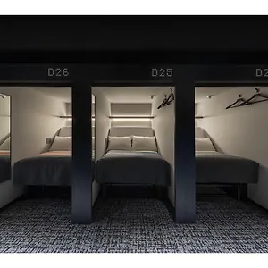 Hotel a capsule The Millennials